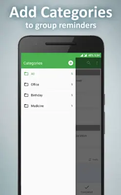 Reminder android App screenshot 1