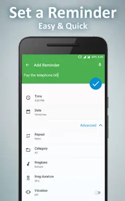 Reminder android App screenshot 4